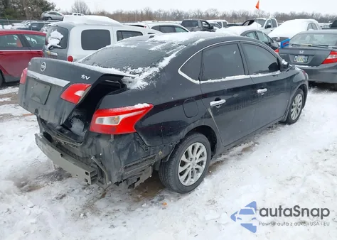 2018 Nissan Sentra Sv z USA, uszkodzony, nr VIN 3N1AB7APXJY312713
